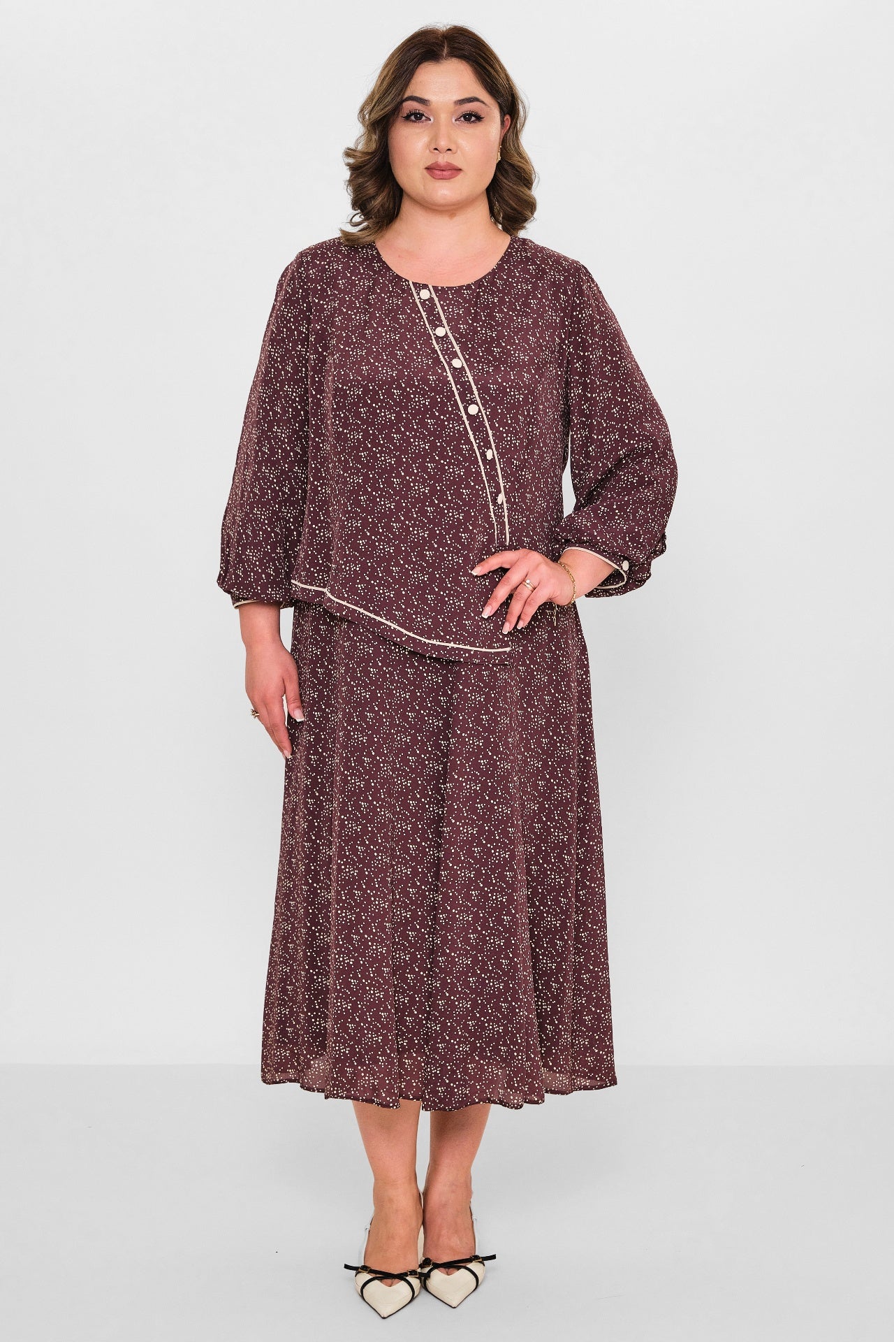 Gumanize - Plus Size Dress (GMZ2026-360-7988) - 8690200102660