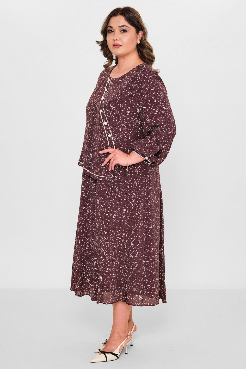 Gumanize - Plus Size Dress (GMZ2026-360-7988) - 8690200102660