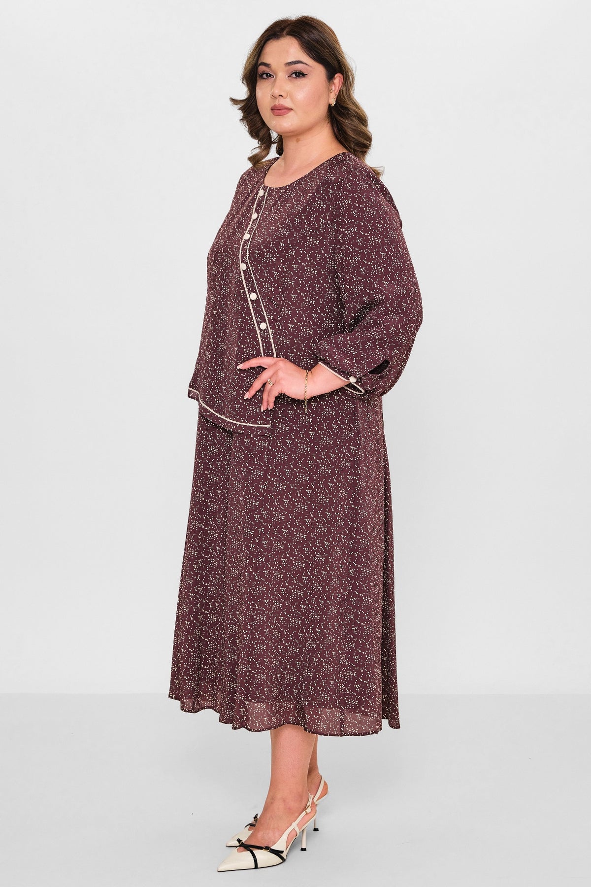 Gumanize - Plus Size Dress (GMZ2026-360-7988) - 8690200102660