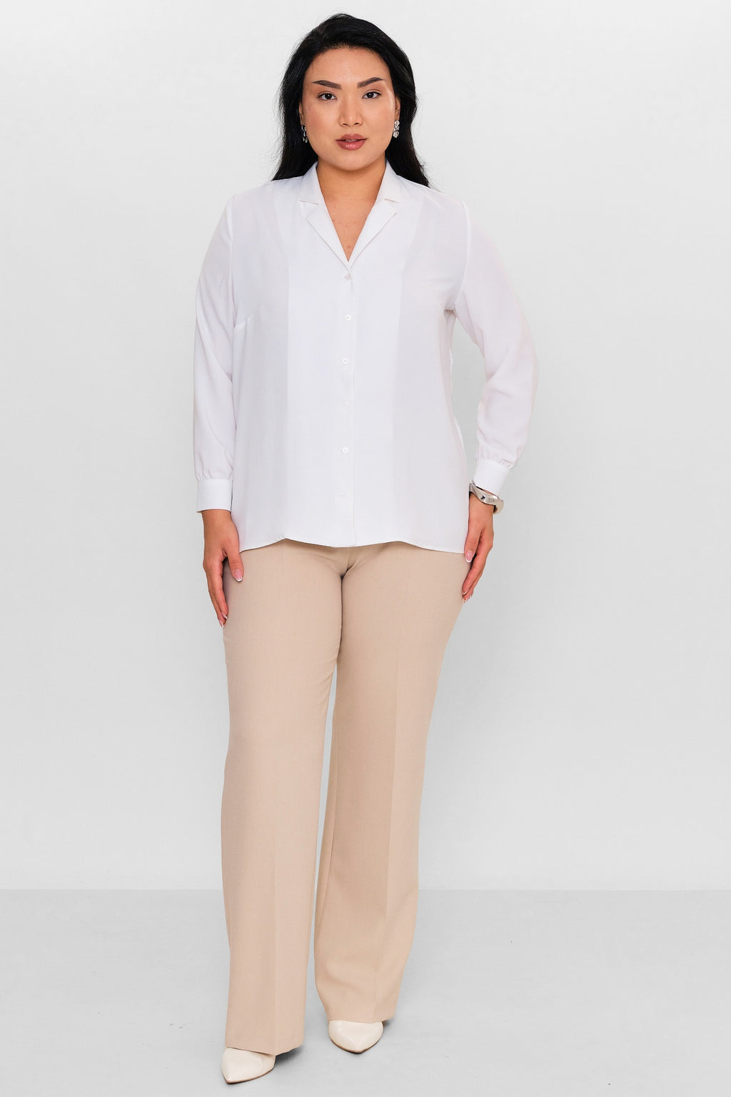Selen - Plus Size Blouse (SLN26Y160335) - 8690200102691