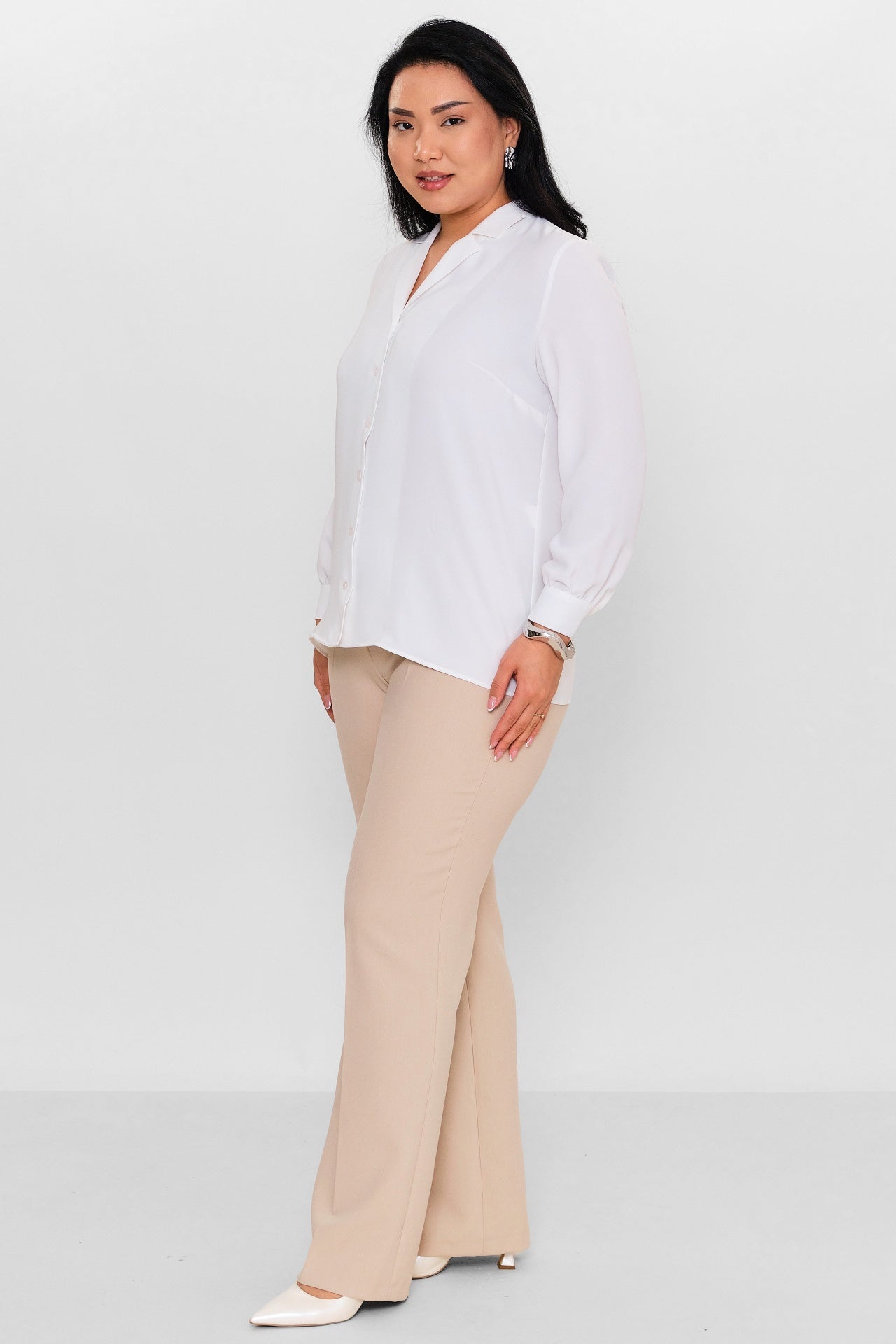 Selen - Plus Size Blouse (SLN26Y160335) - 8690200102691