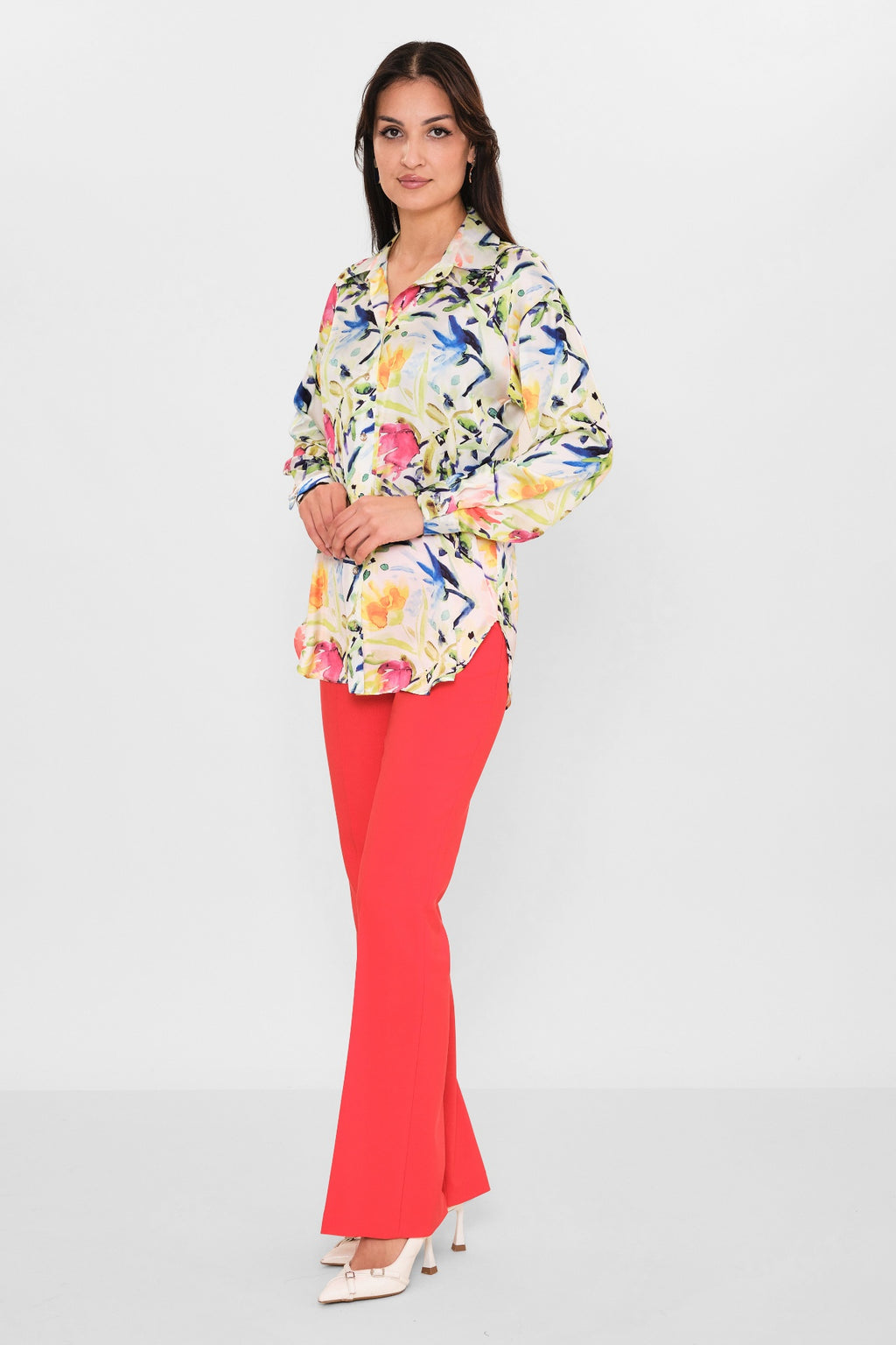 Selen - Plus Size Blouse (SLN26Y360270) - 8690200102936