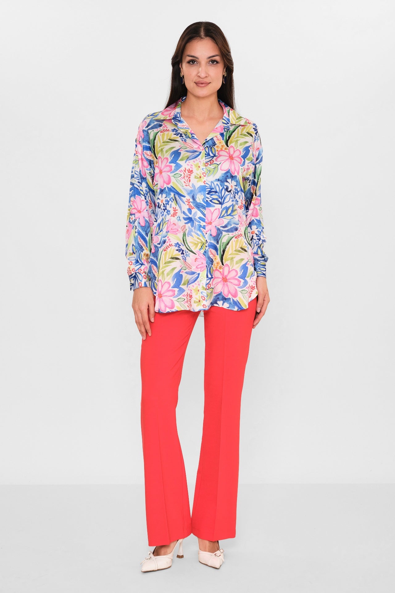 Selen - Plus Size Blouse (SLN26Y360270) - 8690200102943