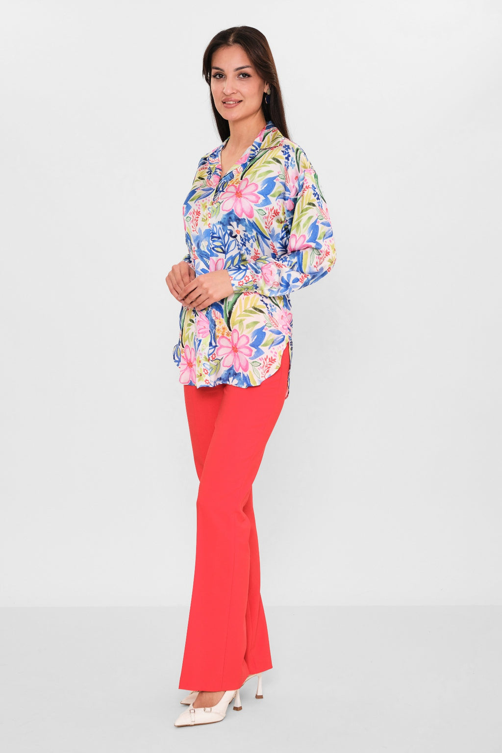 Selen - Plus Size Blouse (SLN26Y360270) - 8690200102943