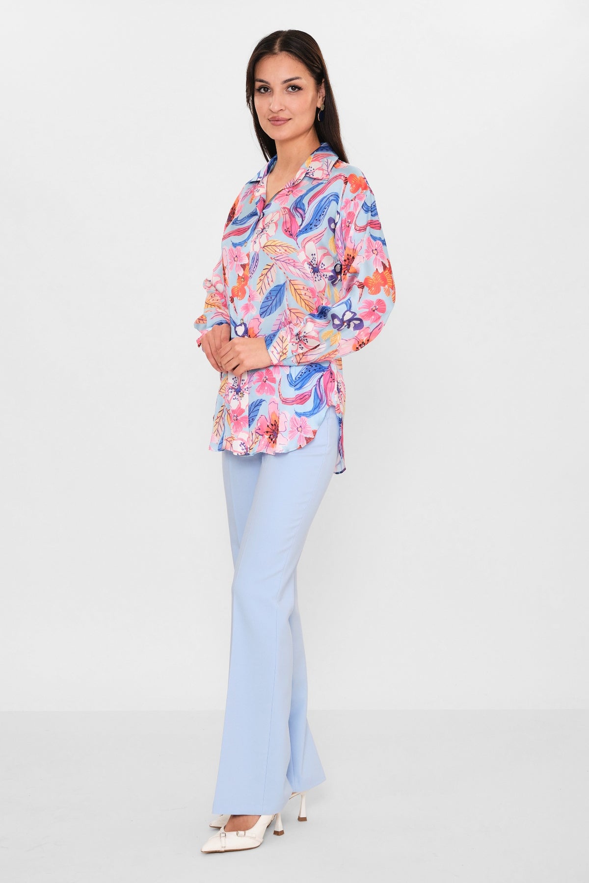 Selen - Plus Size Blouse (SLN26Y360270) - 8690200102950