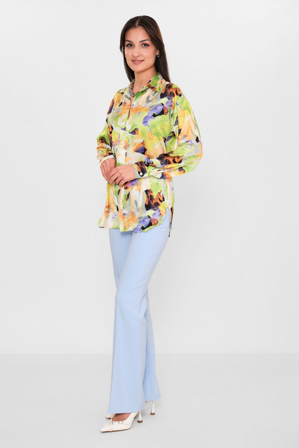 Selen - Plus Size Blouse (SLN26Y360270) - 8690200102967