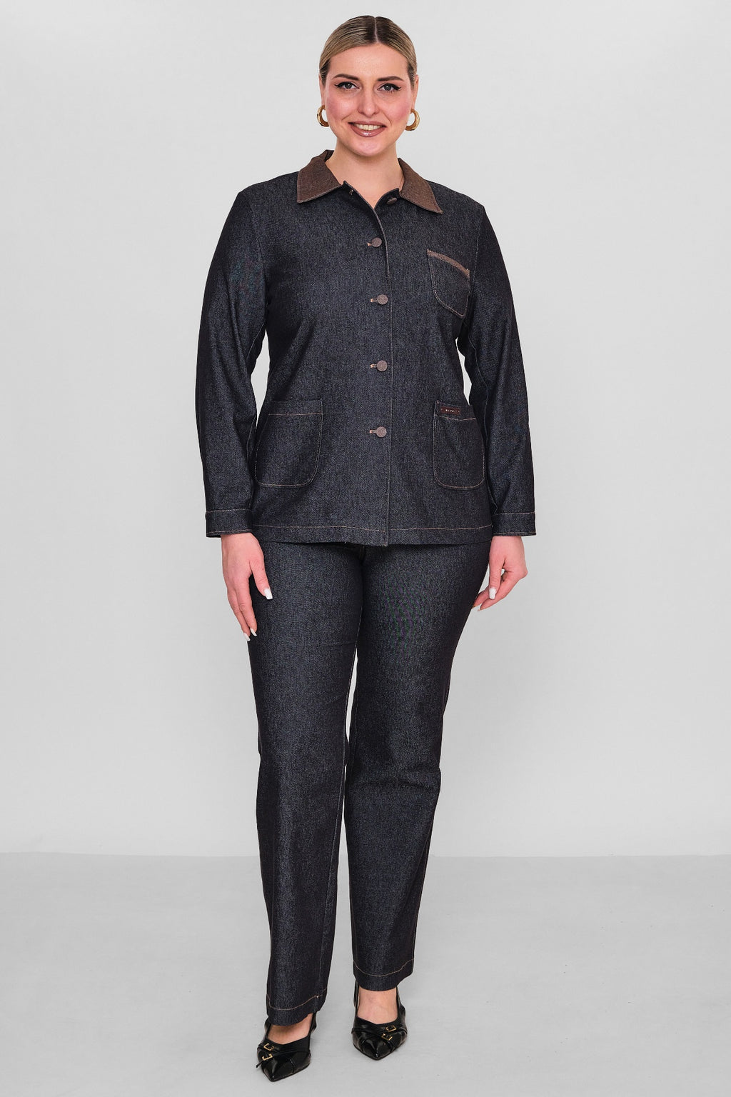 Elitline - Plus Size Suit (ELT26Y7-34-4048) - 8690200102974