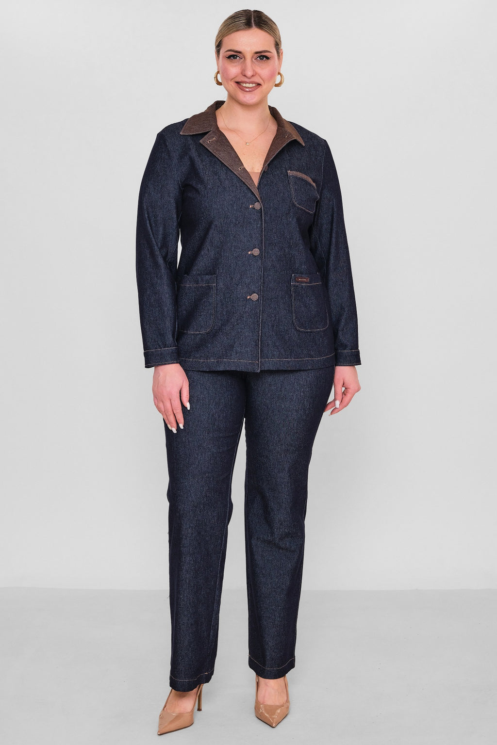 Elitline - Plus Size Suit (ELT26Y7-34-4048) - 8690200102981