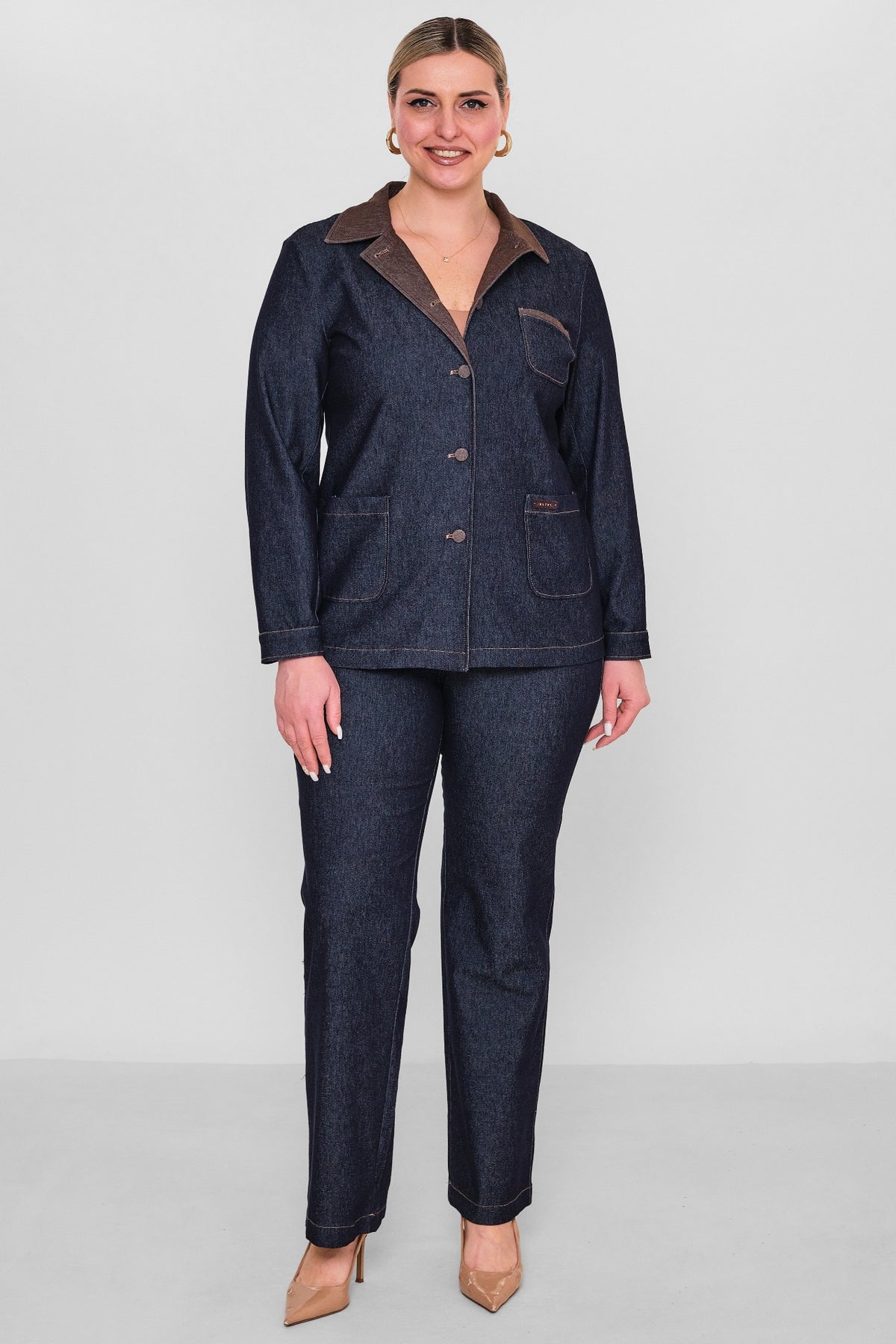 Elitline - Plus Size Suit (ELT26Y7-34-4048) - 8690200102981