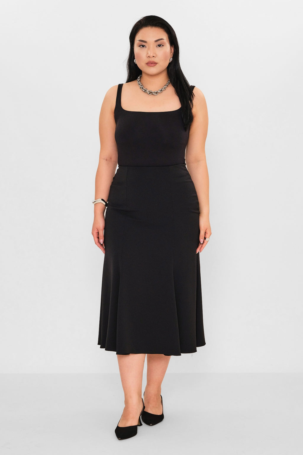 Elitline - Plus Size Skirt (ELT26Y2-525-426)