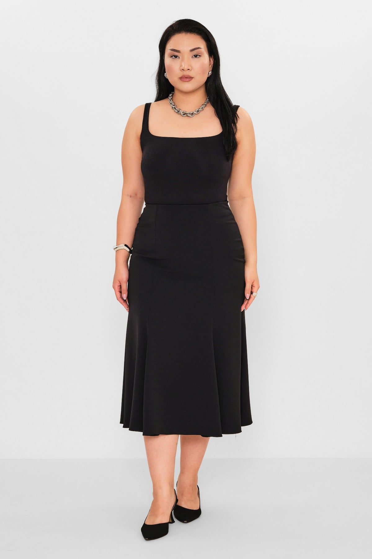 Elitline - Plus Size Skirt (ELT26Y2-525-426)