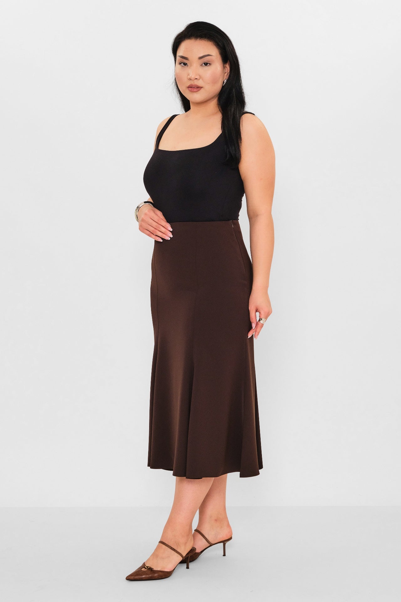 Eli̇tli̇ne - Plus Size Skirt (ELT26Y2-525-426) - 8690200103032