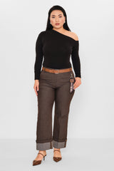 Eli̇tli̇ne - Plus Size Trousers (ELT26Y1-504-405) - 8690200103056