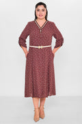 Gumanize - Plus Size Dress (GMZ2025-451-7617) - 8690200103087