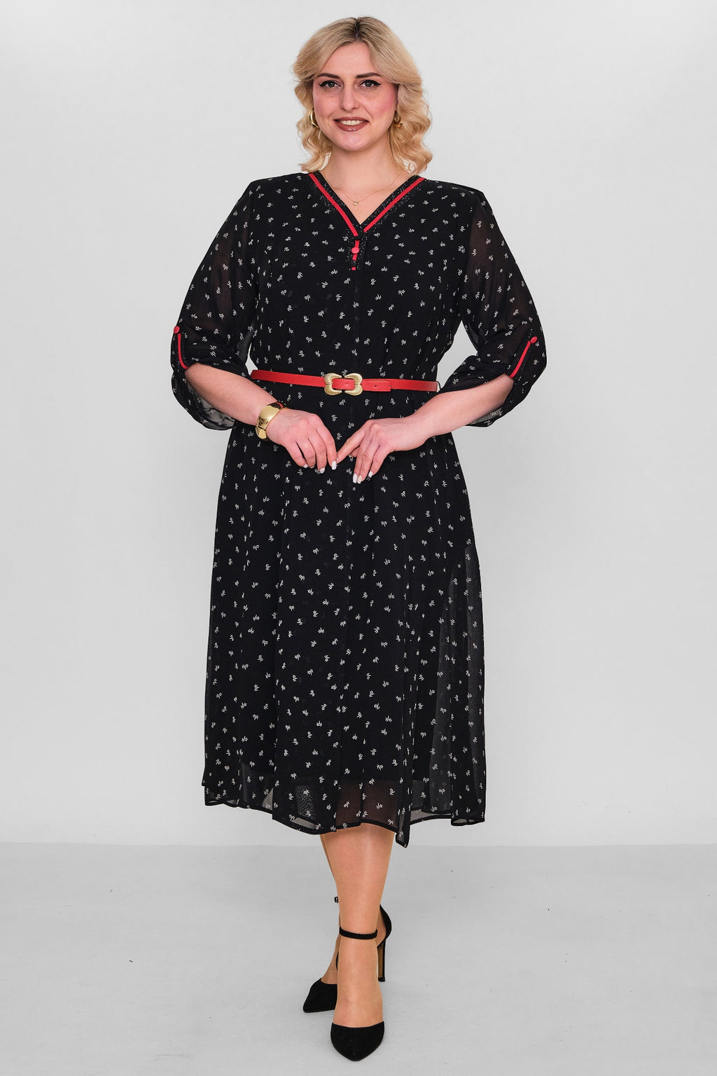 Gumanize - Extended Plus Size Dress (GMZ2025-818-7617)