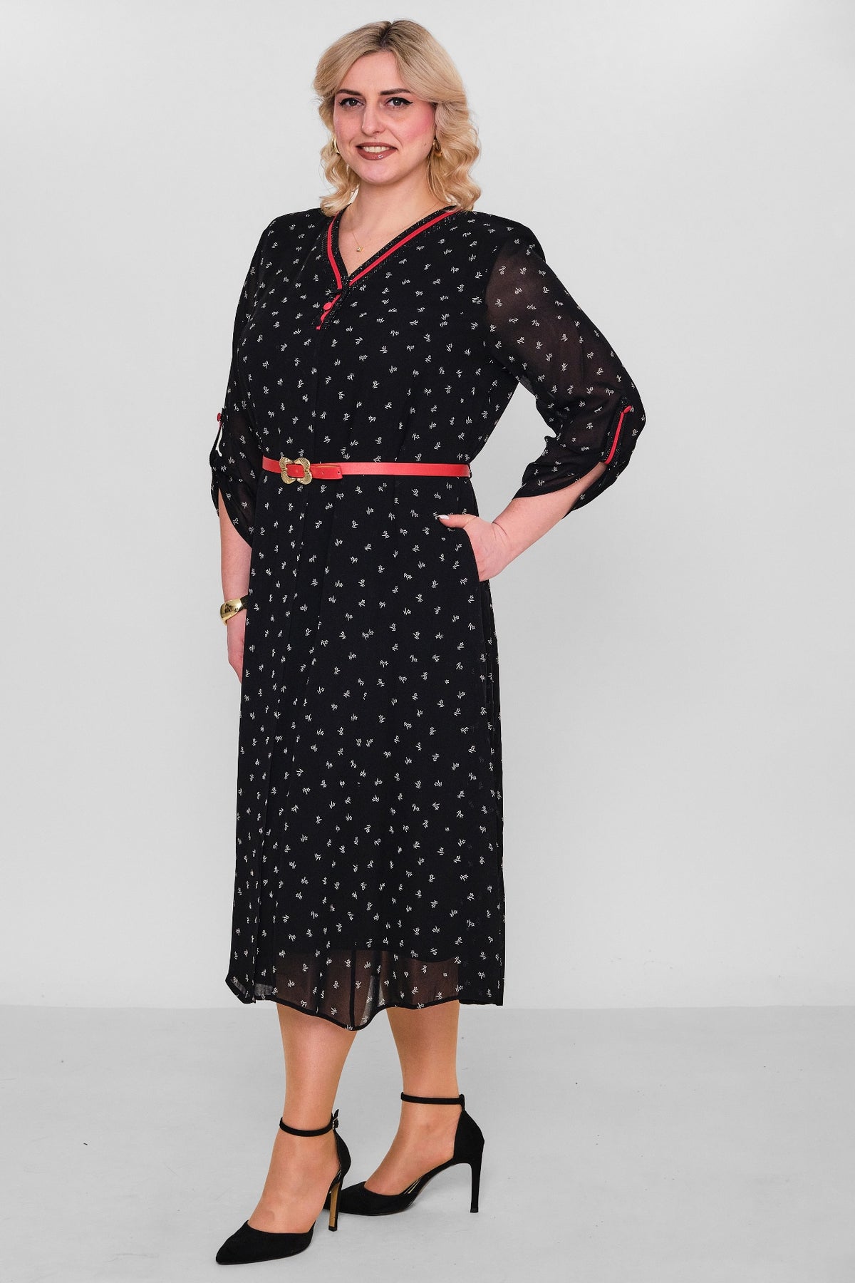 Gumanize - Extended Plus Size Dress (GMZ2025-818-7617)