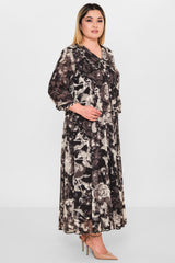 Gumanize - Plus Size Dress (GMZ2026-110-8004) - 8690200103124