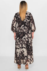 Gumanize - Plus Size Dress (GMZ2026-110-8004) - 8690200103124