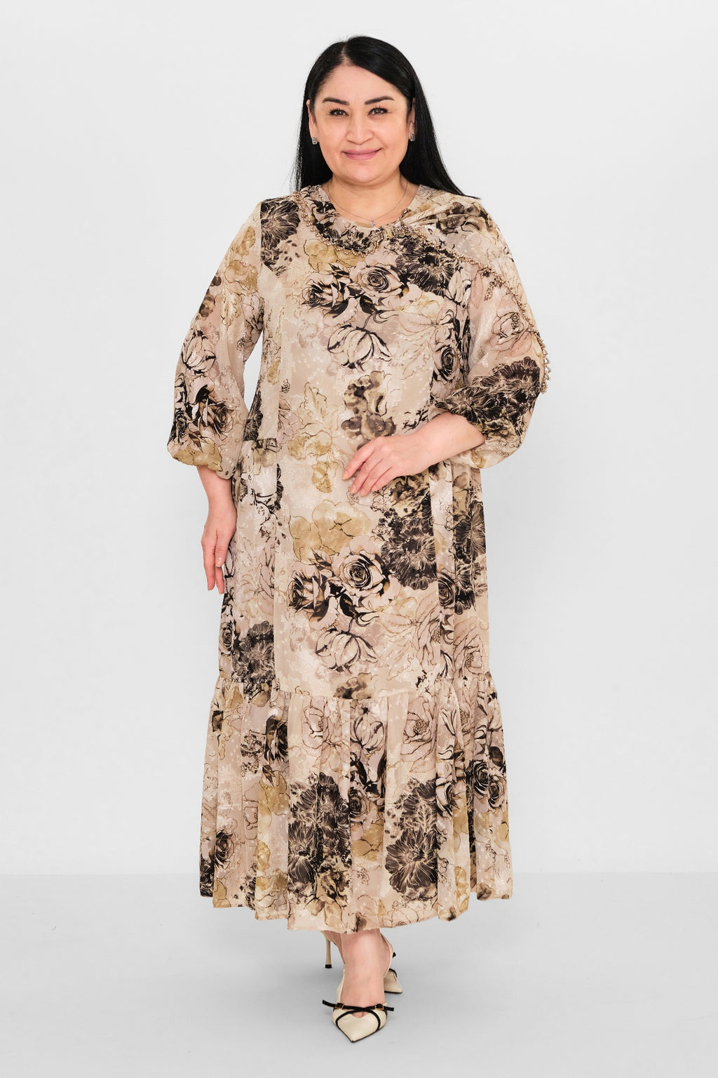 Gumanize - Plus Size Dress (GMZ2026-335-8007) - 8690200103148