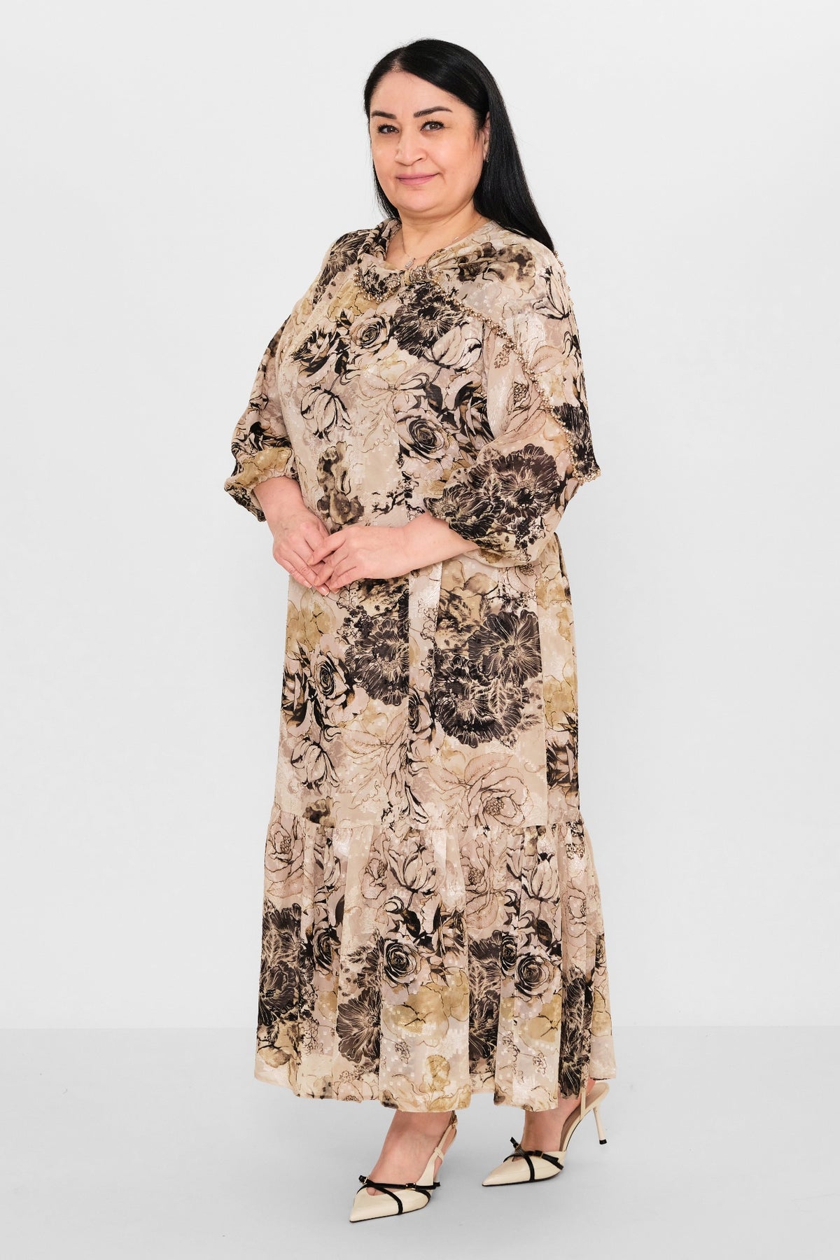 Gumanize - Plus Size Dress (GMZ2026-335-8007) - 8690200103148