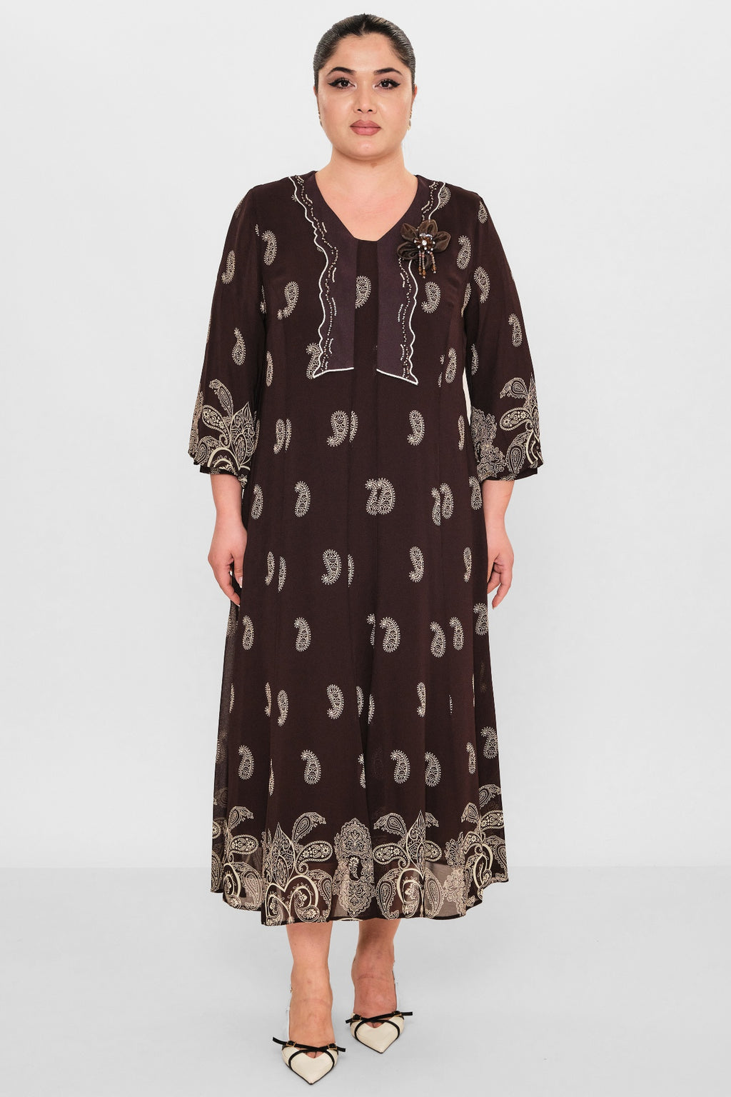 Gumanize - Plus Size Dress (GMZ2026-379-8038) - 8690200103162