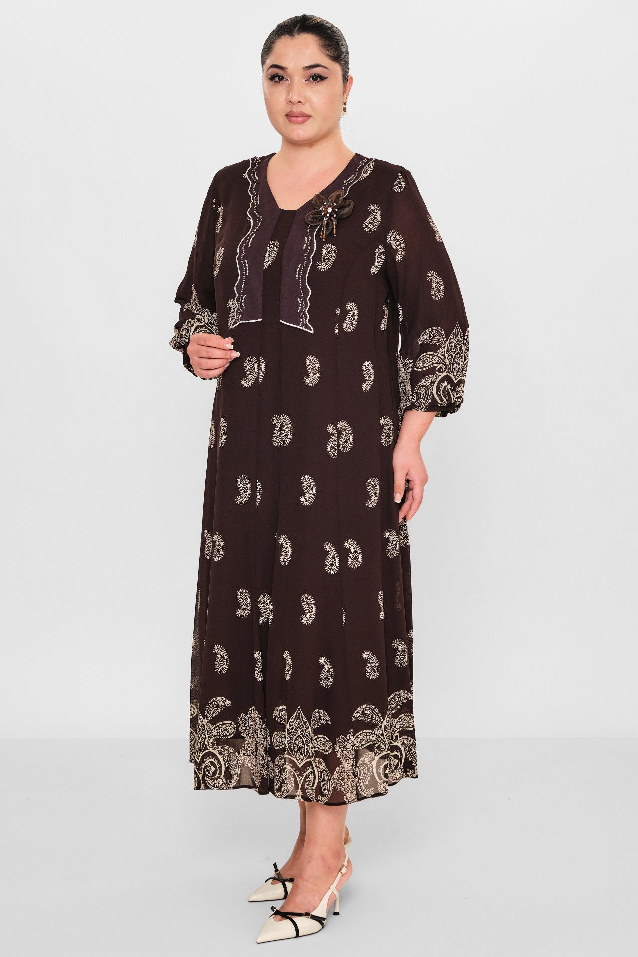 Gumanize - Plus Size Dress (GMZ2026-379-8038) - 8690200103162