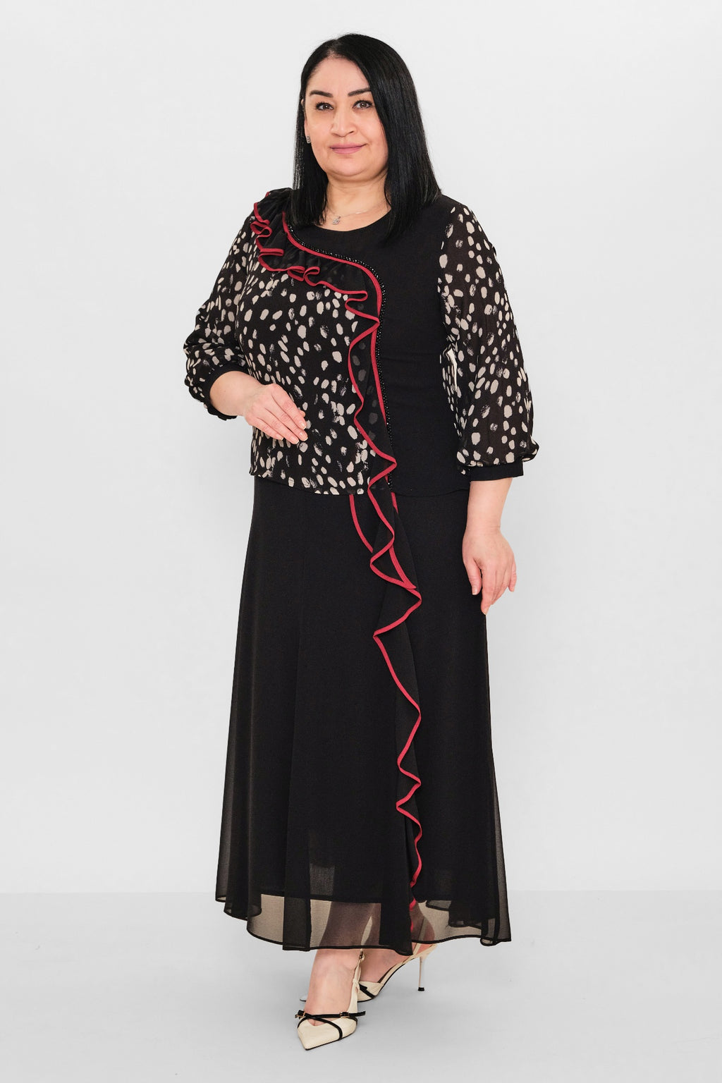 Gumanize - Plus Size Dress (GMZ2026-382-7999) - 8690200103179