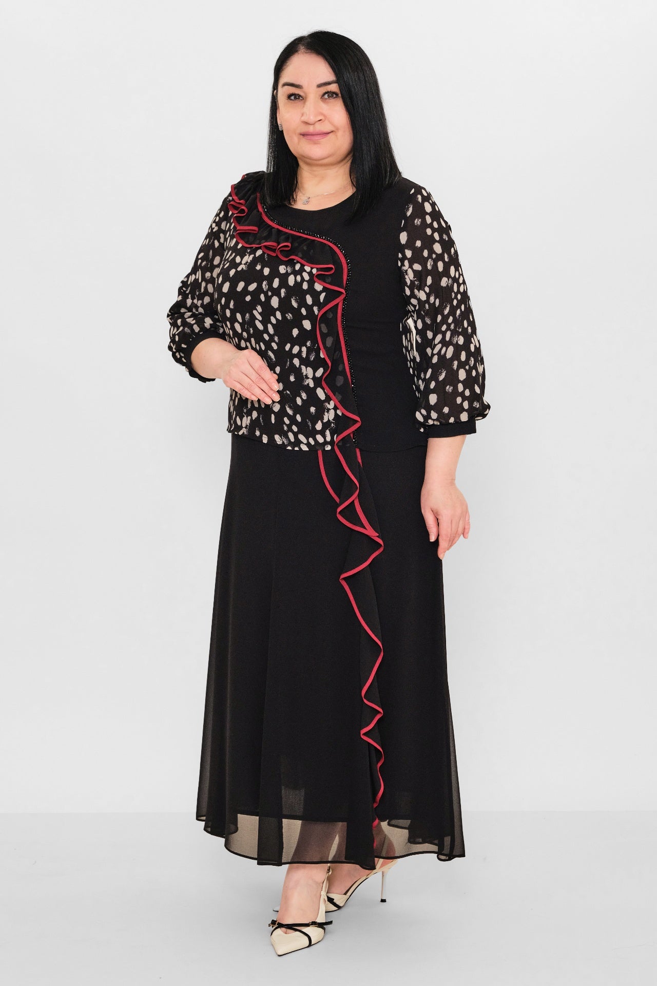 Gumanize - Plus Size Dress (GMZ2026-382-7999) - 8690200103179