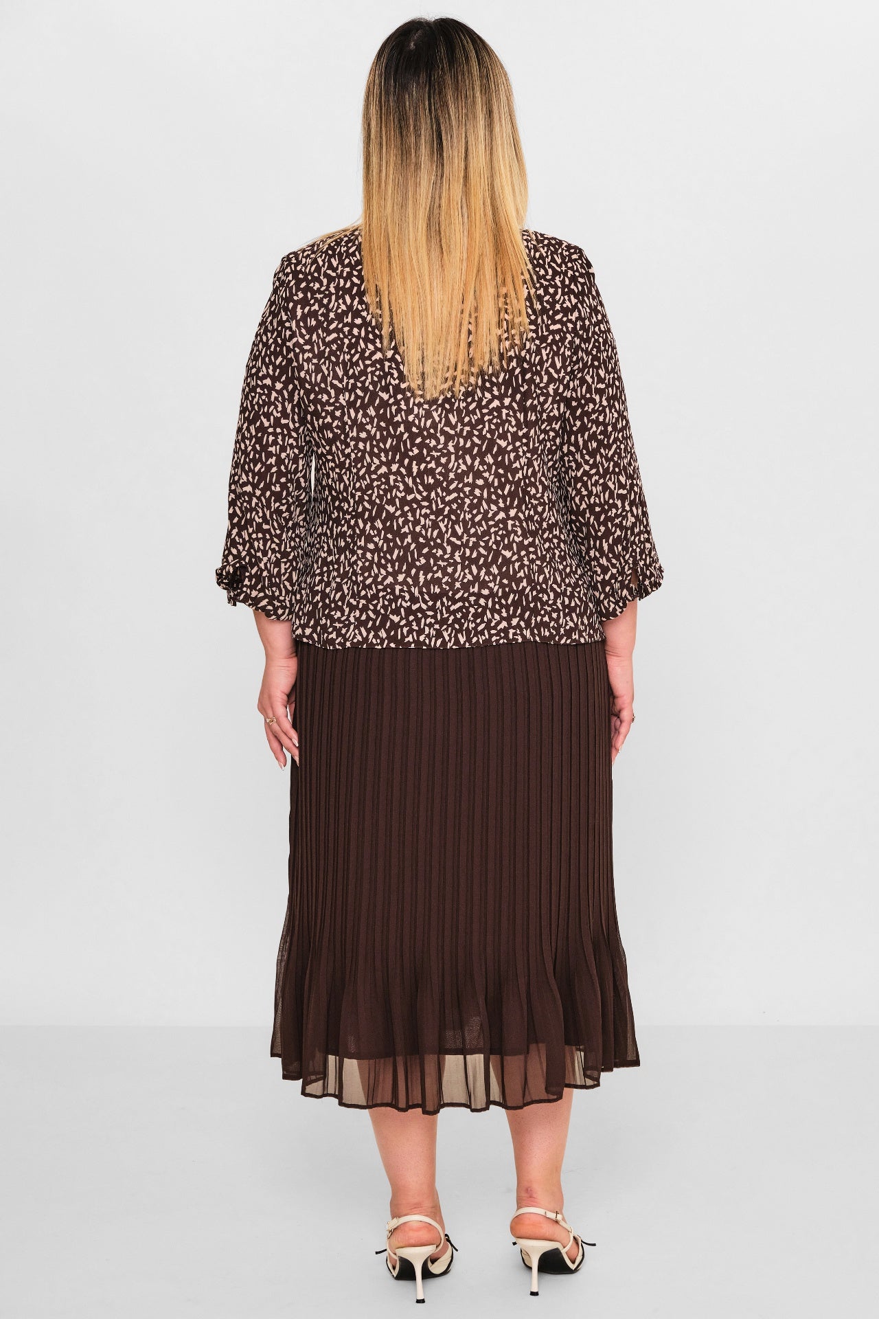 Gumanize - Plus Size Dress (GMZ2026-563-7968) - 8690200103254