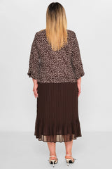 Gumanize - Plus Size Dress (GMZ2026-563-7968) - 8690200103254