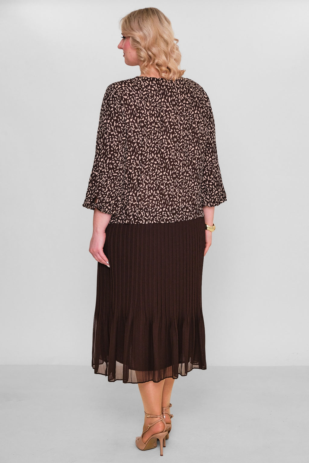 Gumanize - Extended Plus Size Dress (GMZ2026-568-7968) - 8690200103278