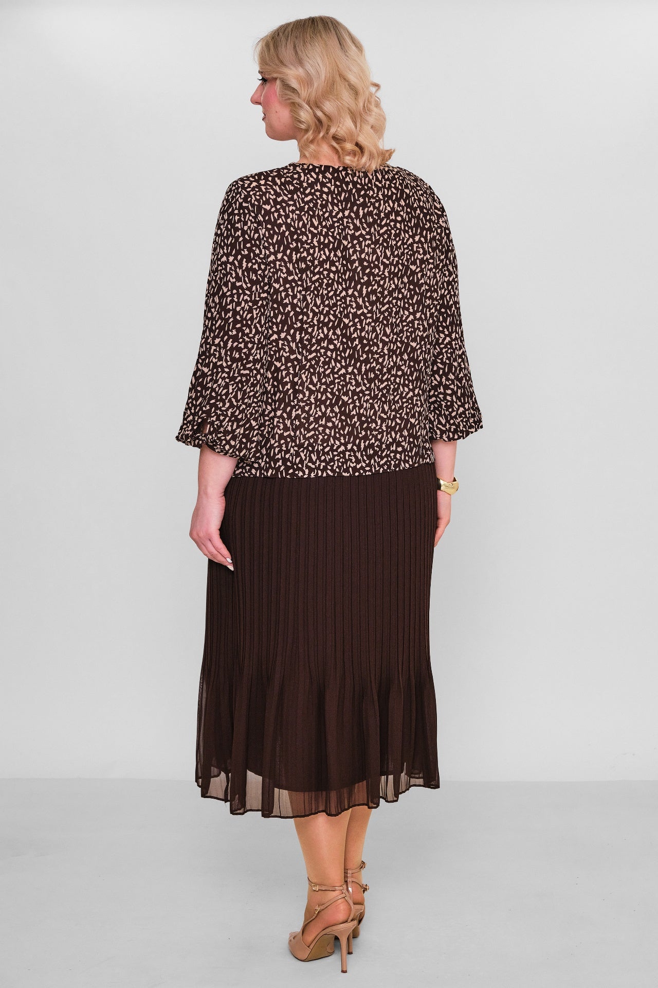 Gumanize - Extended Plus Size Dress (GMZ2026-568-7968) - 8690200103278