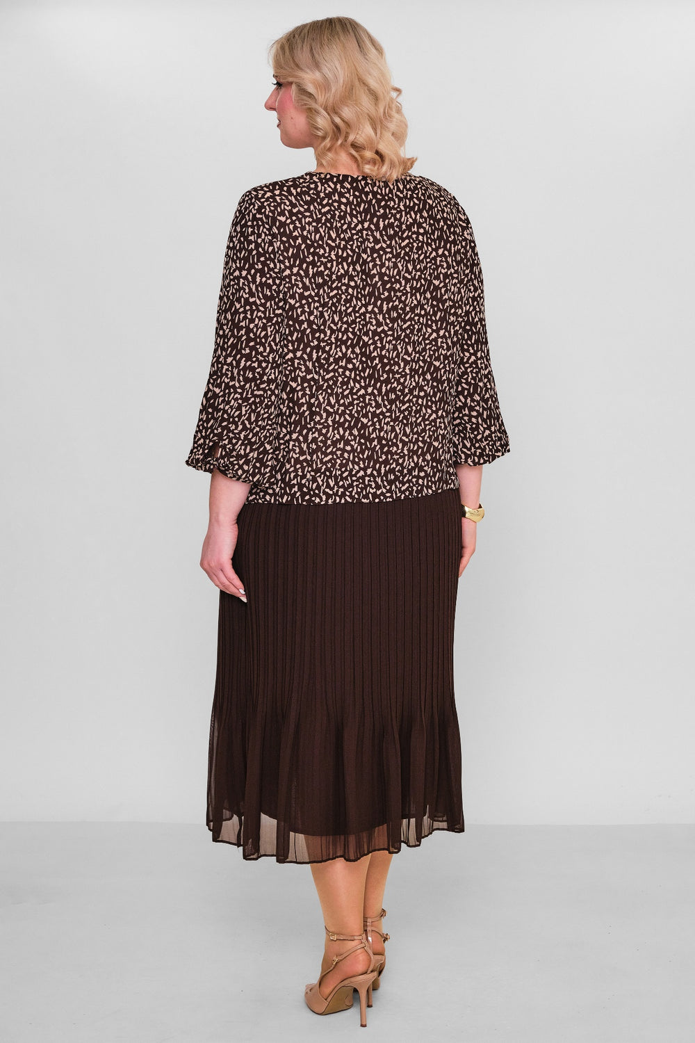 Gumanize - Extended Plus Size Dress (GMZ2026-568-7968) - 8690200103278