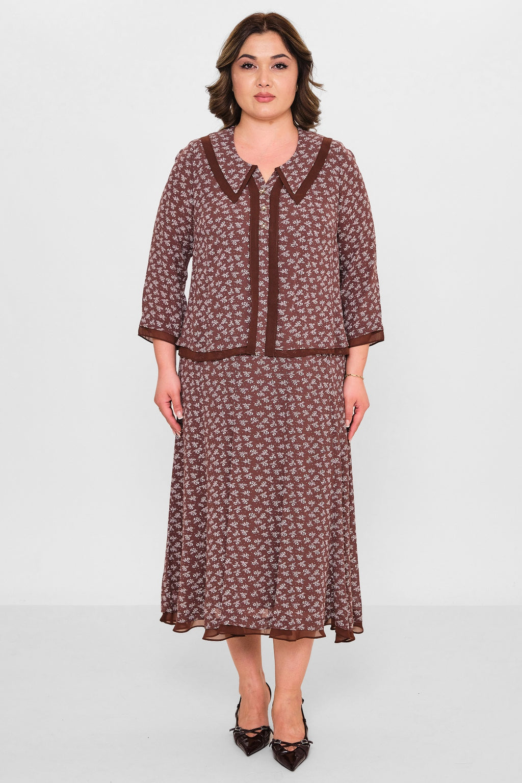 Gumanize - Plus Size Dress (GMZ2026-569-8076) - 8690200103308