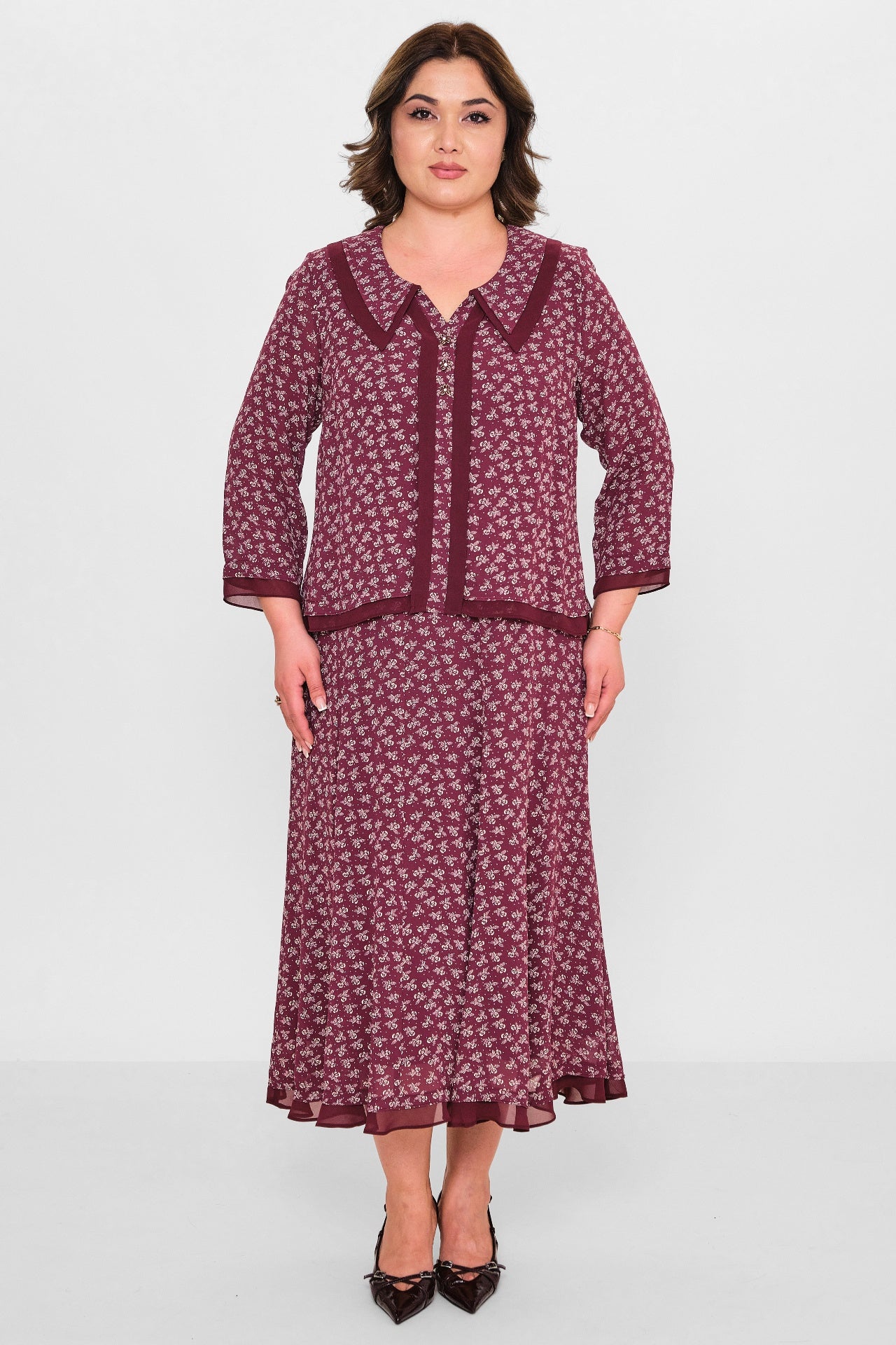 Gumanize - Plus Size Dress (GMZ2026-569-8076) - 8690200103315