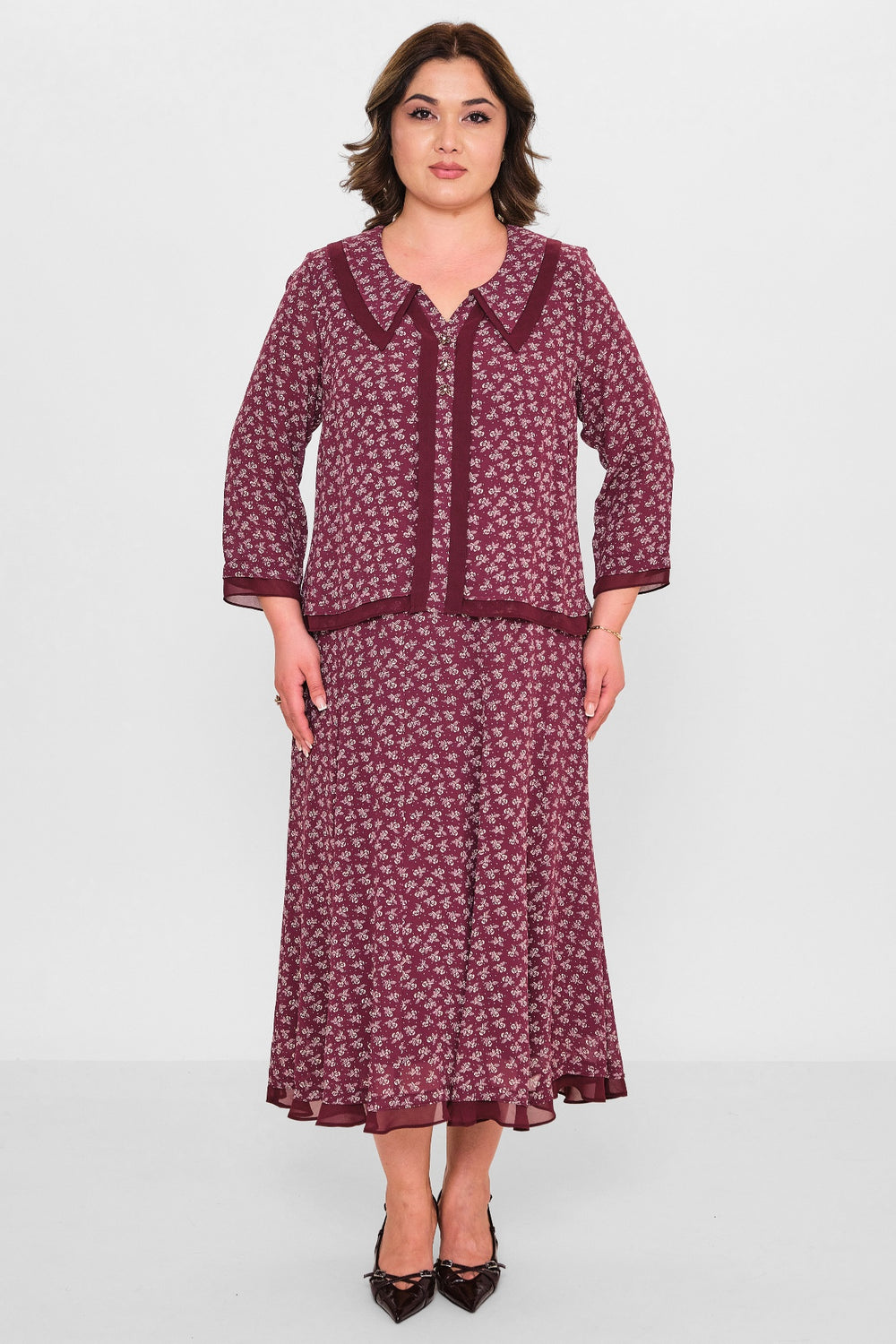 Gumanize - Plus Size Dress (GMZ2026-569-8076) - 8690200103315