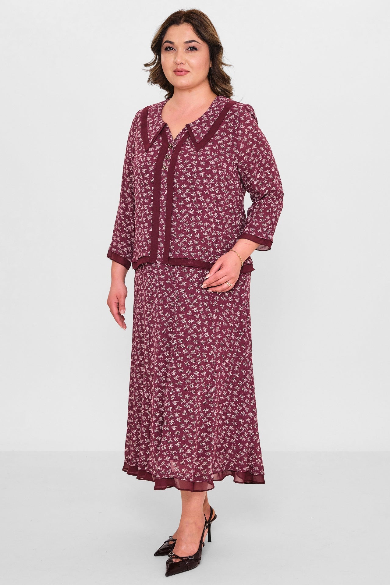 Gumanize - Plus Size Dress (GMZ2026-569-8076) - 8690200103315