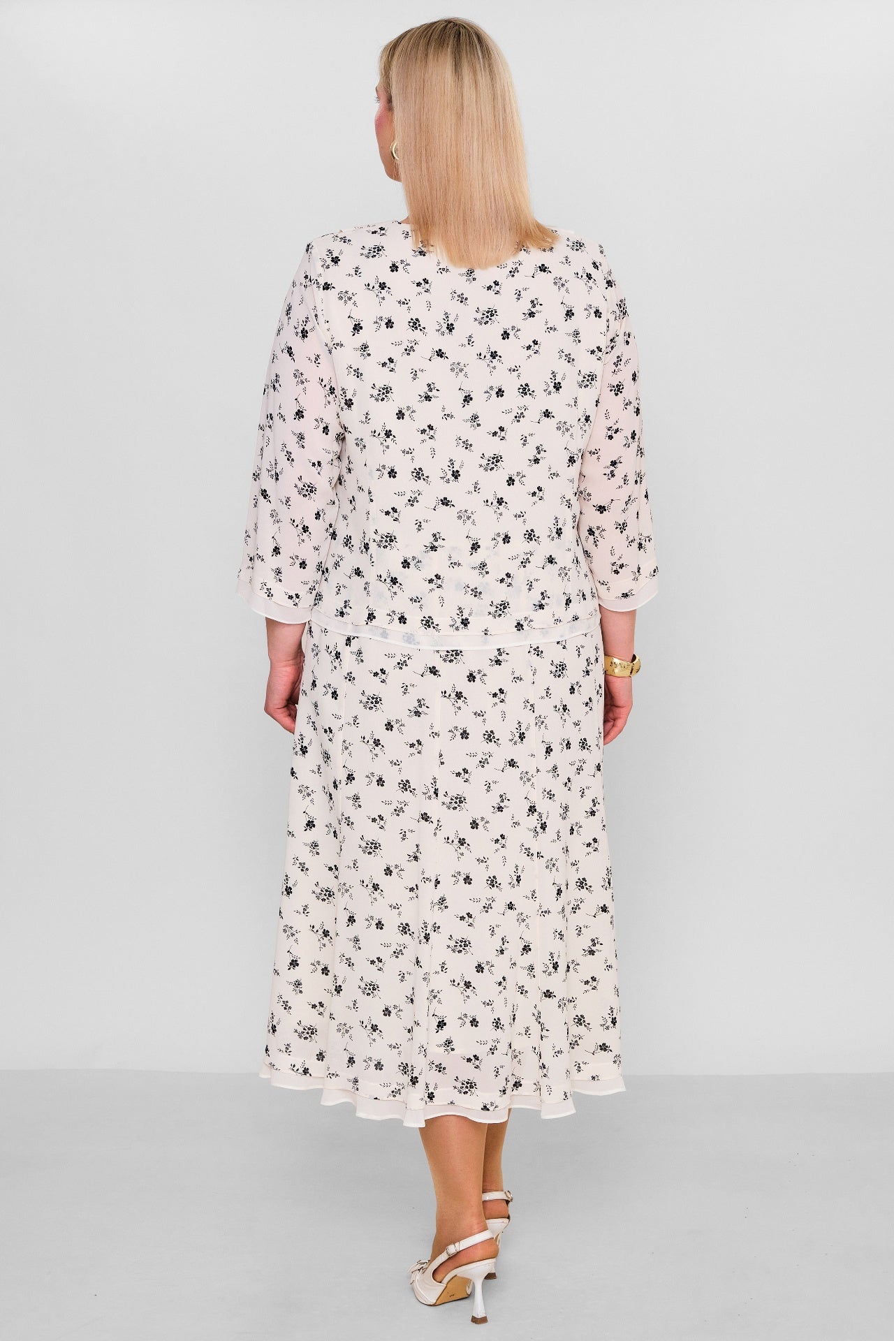 Gumanize - Extended Plus Size Dress (GMZ2026-570-8079) - 8690200103322