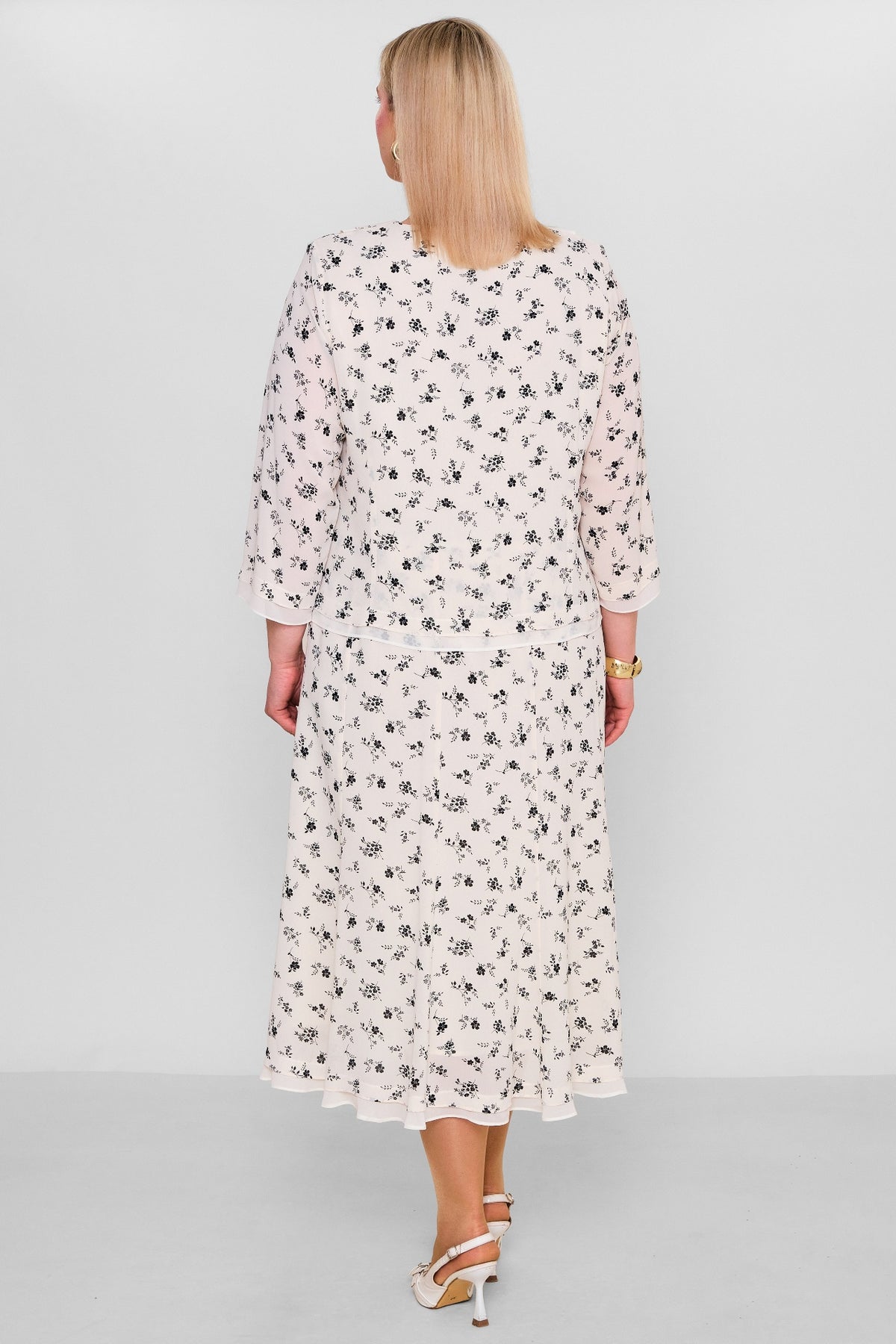 Gumanize - Extended Plus Size Dress (GMZ2026-570-8079) - 8690200103322