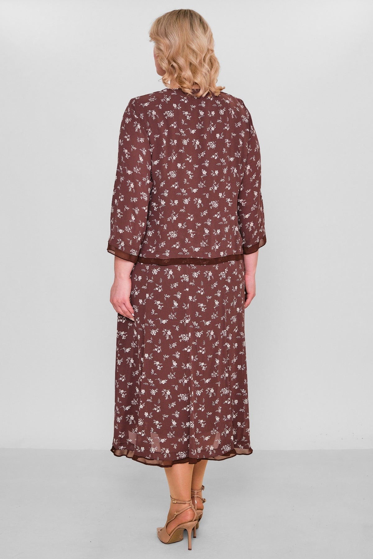 Gumanize - Extended Plus Size Dress (GMZ2026-570-8079) - 8690200103346