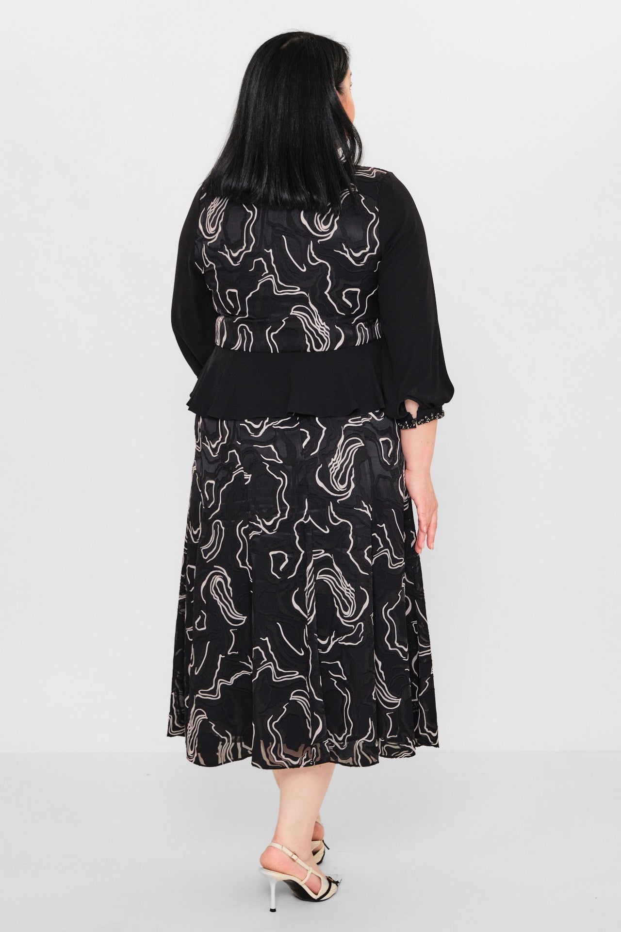 Gumanize - Extended Plus Size Dress (GMZ2026-573-7980) - 8690200103353