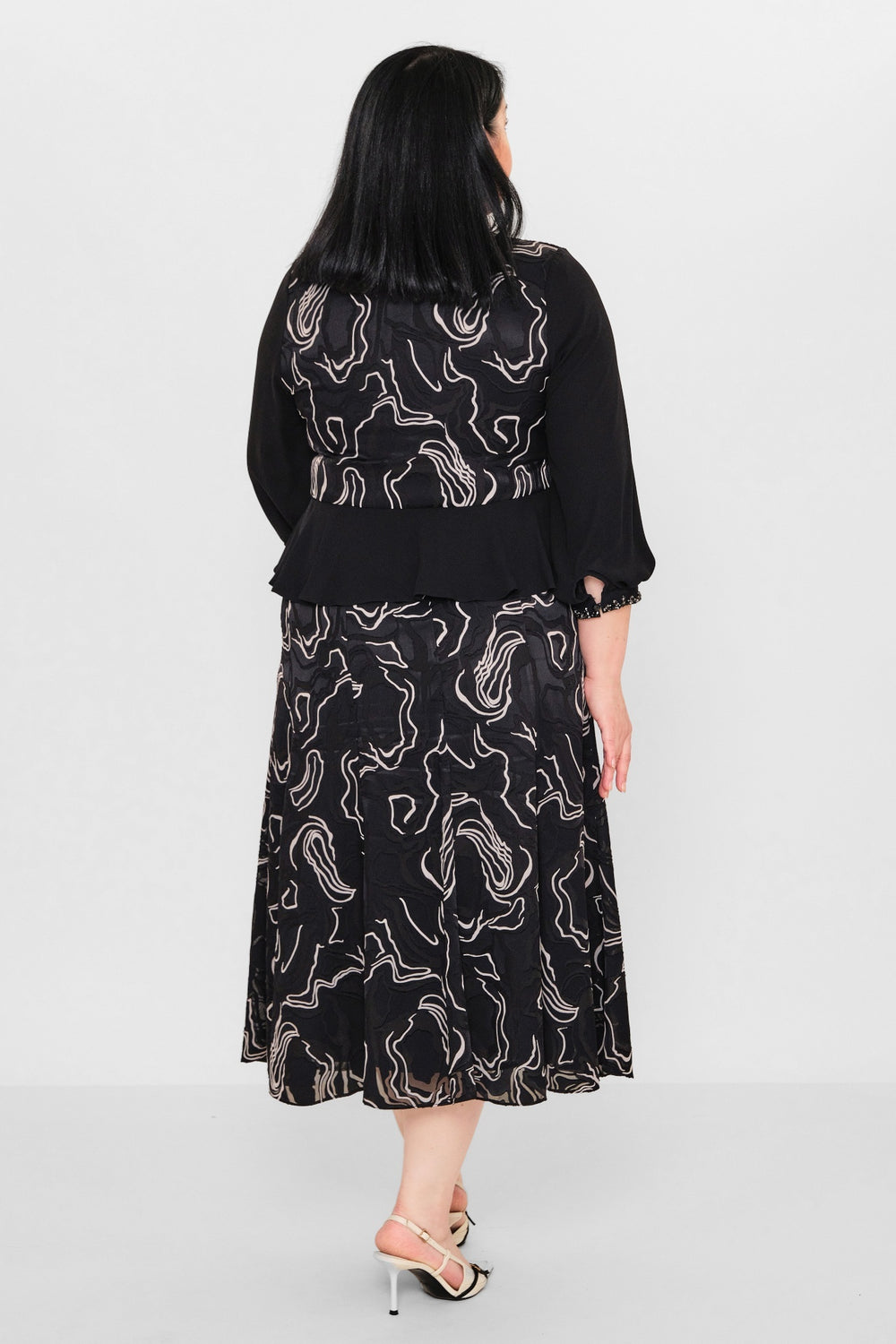 Gumanize - Extended Plus Size Dress (GMZ2026-573-7980) - 8690200103353