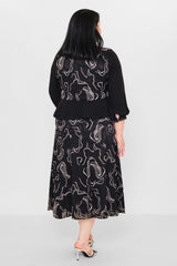 Gumanize - Extended Plus Size Dress (GMZ2026-573-7980) - 8690200103353