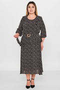Gumanize - Plus Size Dress (GMZ2026-596-7934) - 8690200103377