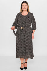 Gumanize - Plus Size Dress (GMZ2026-596-7934) - 8690200103377
