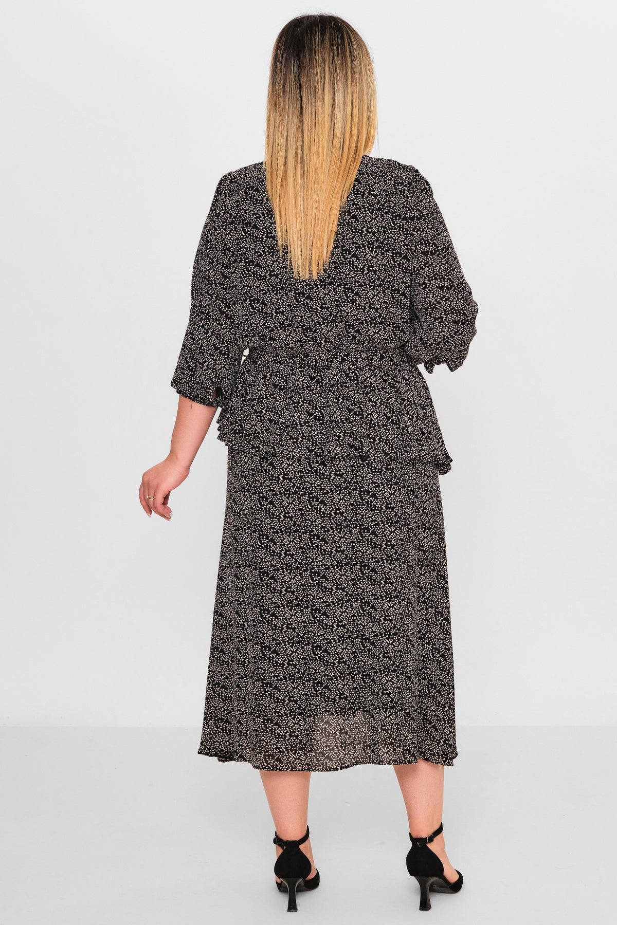 Gumanize - Plus Size Dress (GMZ2026-596-7934) - 8690200103377