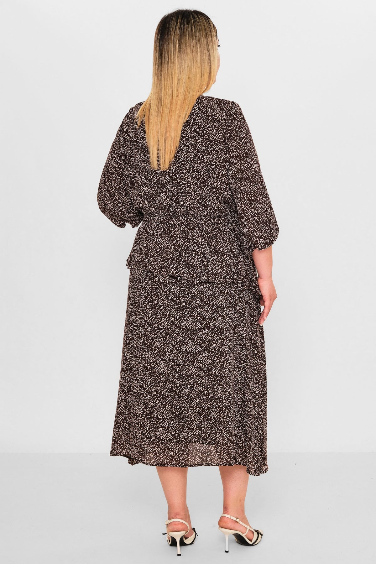 Gumanize - Plus Size Dress (GMZ2026-596-7934) - 8690200103384