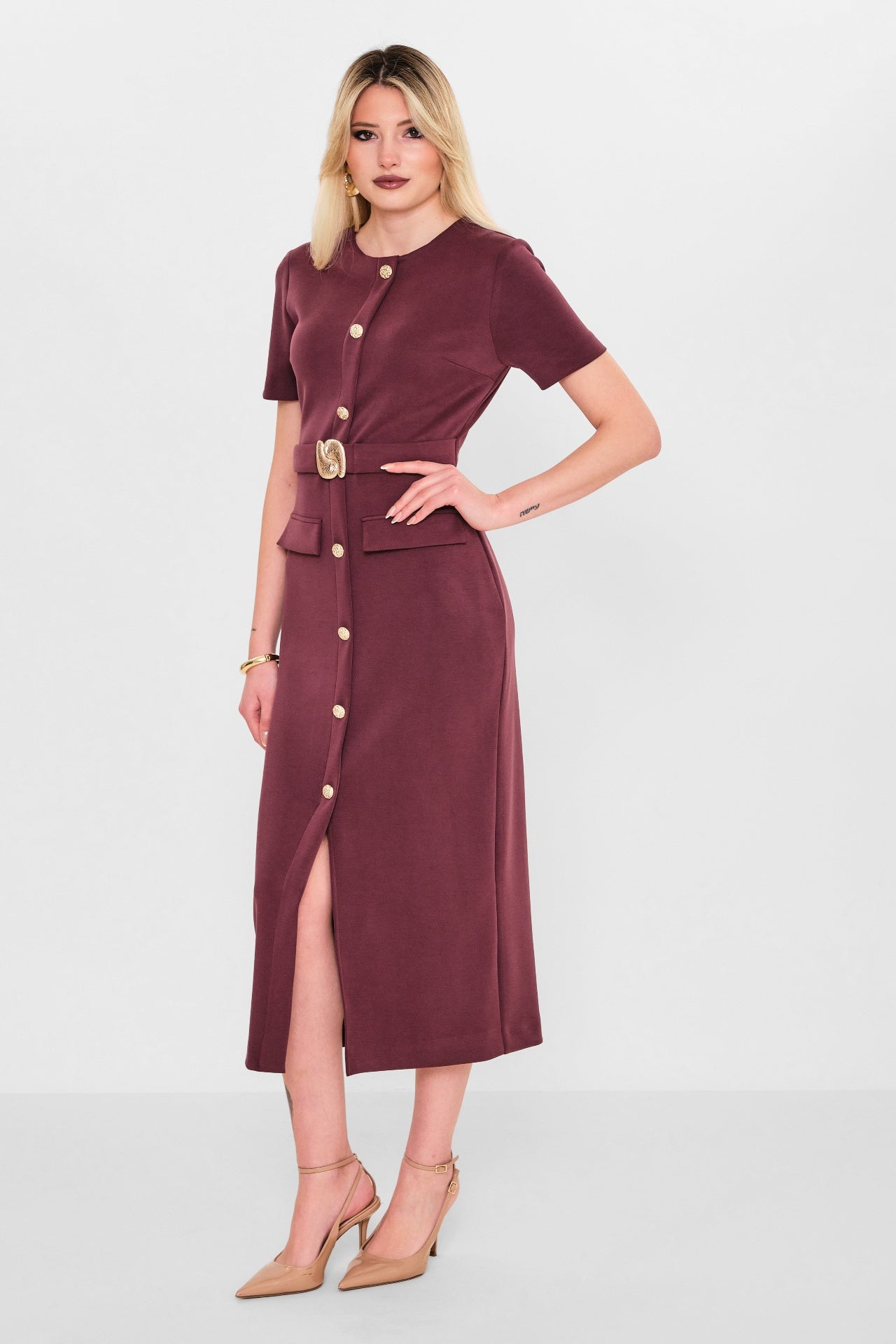 Qm - Plus Size Dress (QM.Y26.ELB.QE422) - 8690200103582