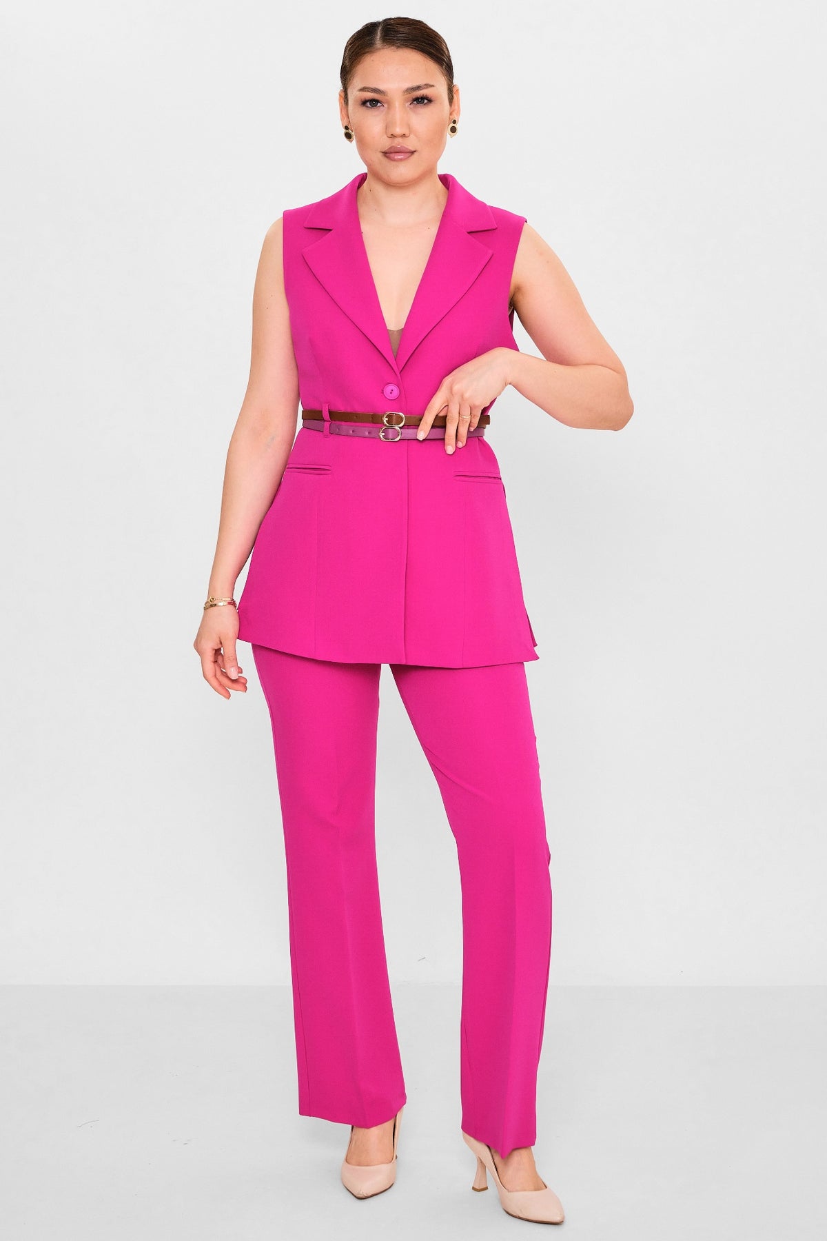 Fimore - Plus Size Suit (FMR26Y7387-6) - 8690200105326