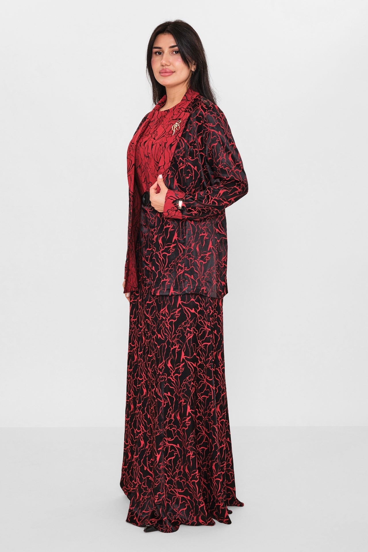 Nupel line - Plus Size Suit (NPL26Y5158) - 8690200105494